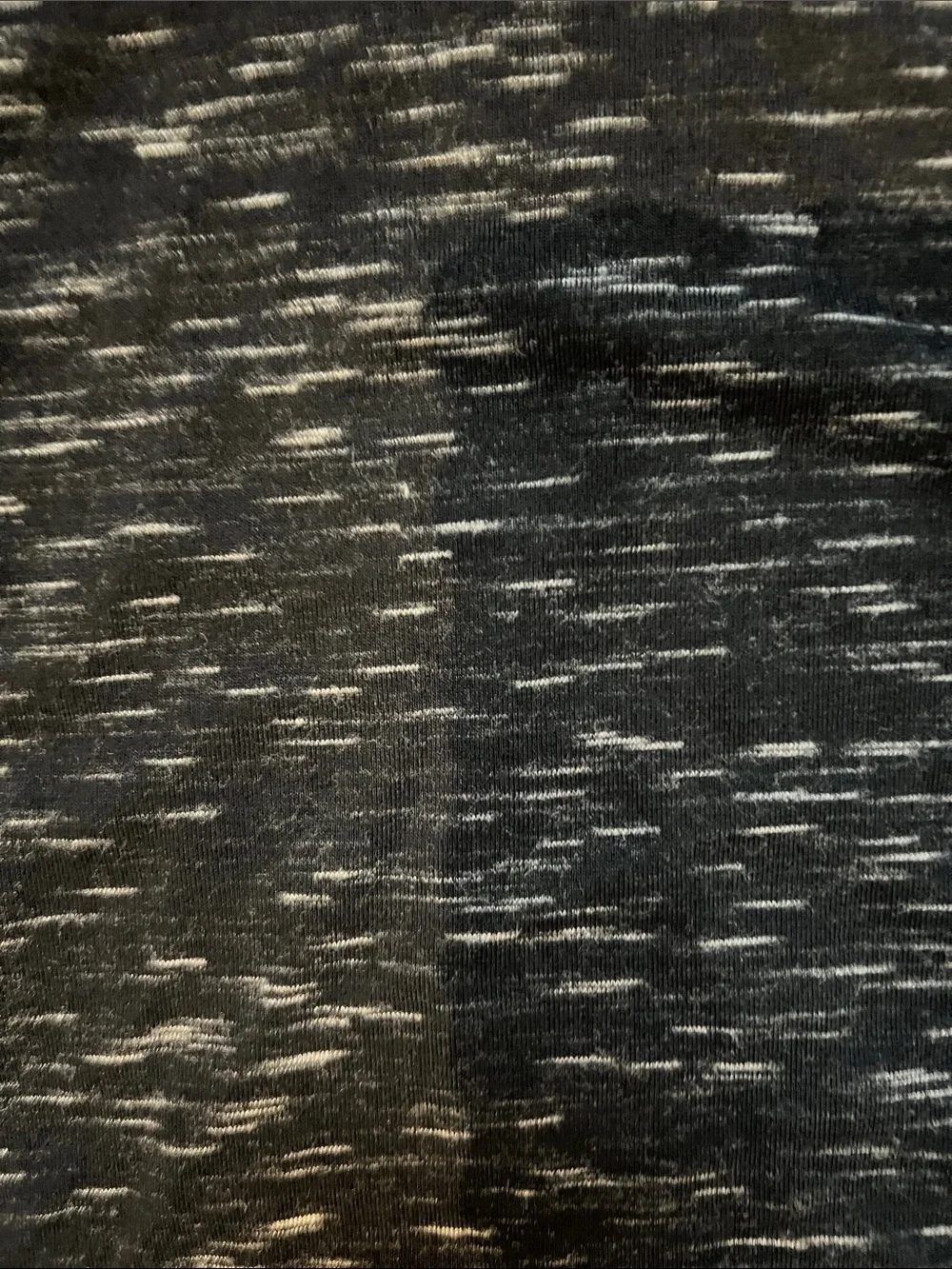 Youth Black Space-Dye Crew Neck Shirt | Short Sleeved T-Shirt |Youth Medium 8-10